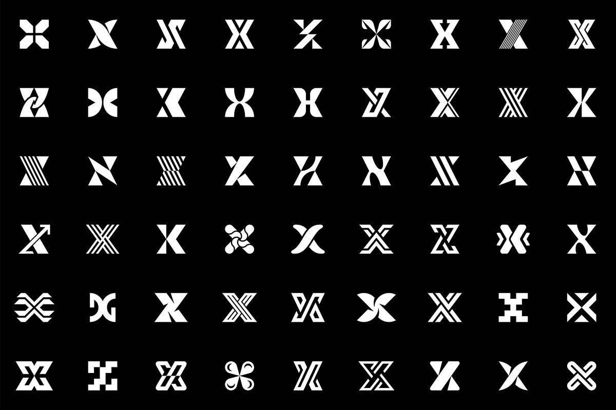 Set of letter X logo, a Branding & Logo Template by NataliiaVolyk (Photo 3 of 3)