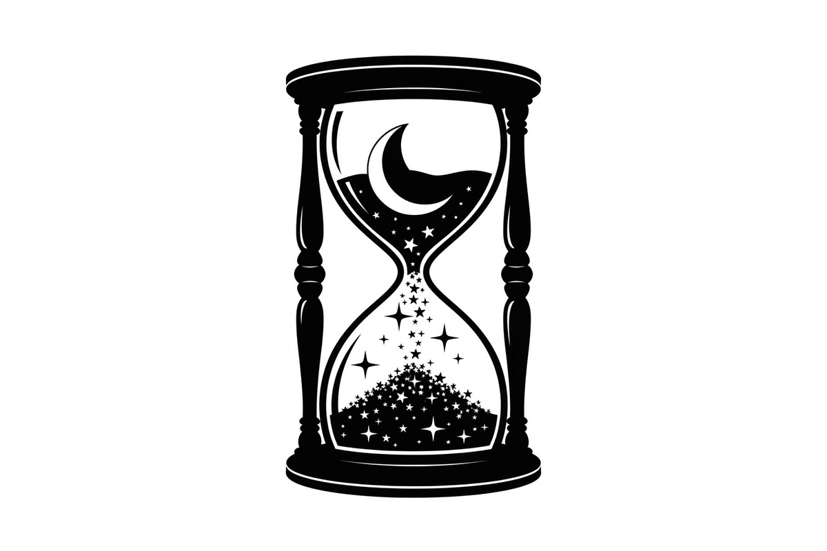Moon Hourglass Design Bundle, an Illustration by jahid234 (Photo 30 of 31)