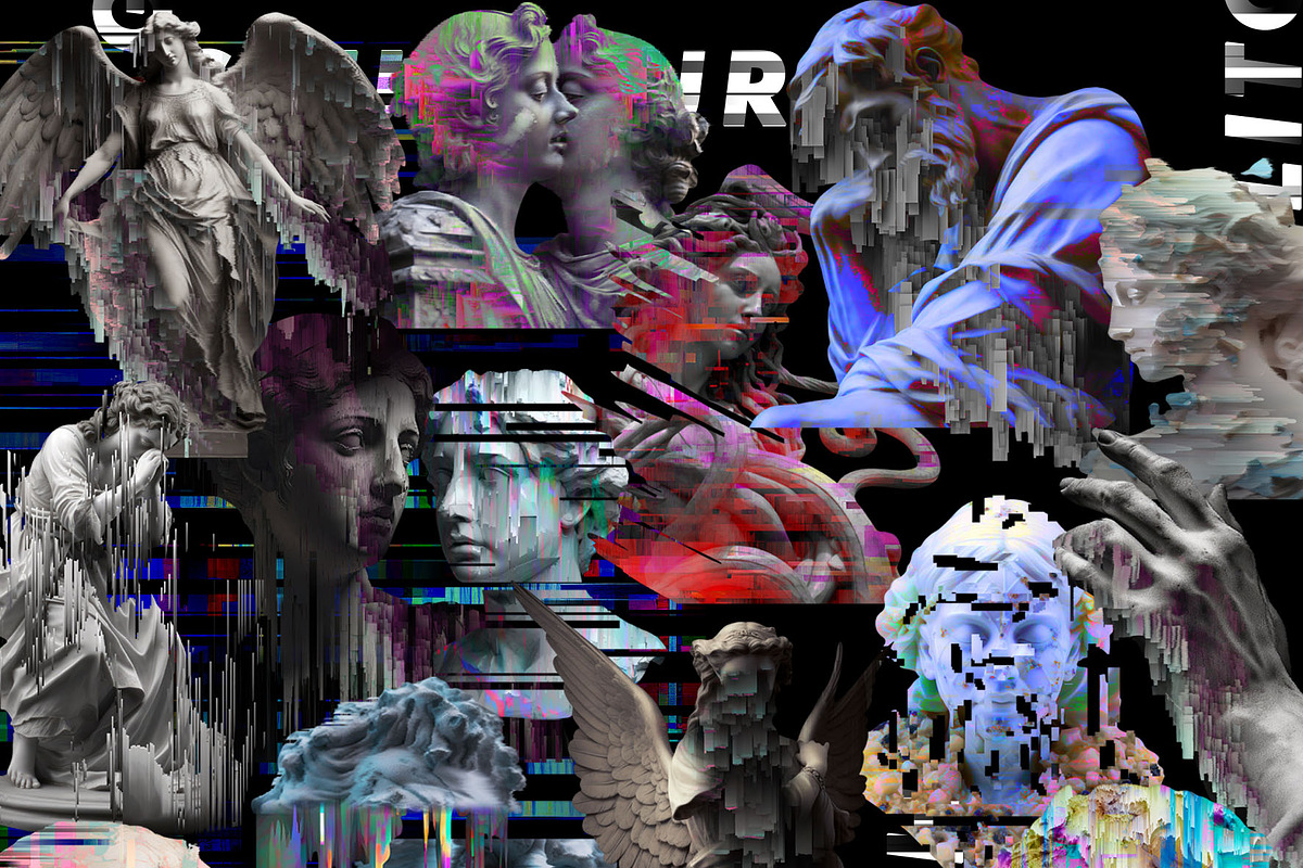 GLITCH SCULPTURES COLLECTION, an Object Graphic by Natali Batu (Photo 6 of 20)
