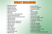 Teacher Planner #3 - Canva Template, a Templates & Theme by Adalin Shop (Thumbnail 13 of 16)
