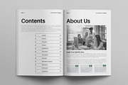 Annual Report Template, a Brochure Template by E-Type (Thumbnail 2 of 7)