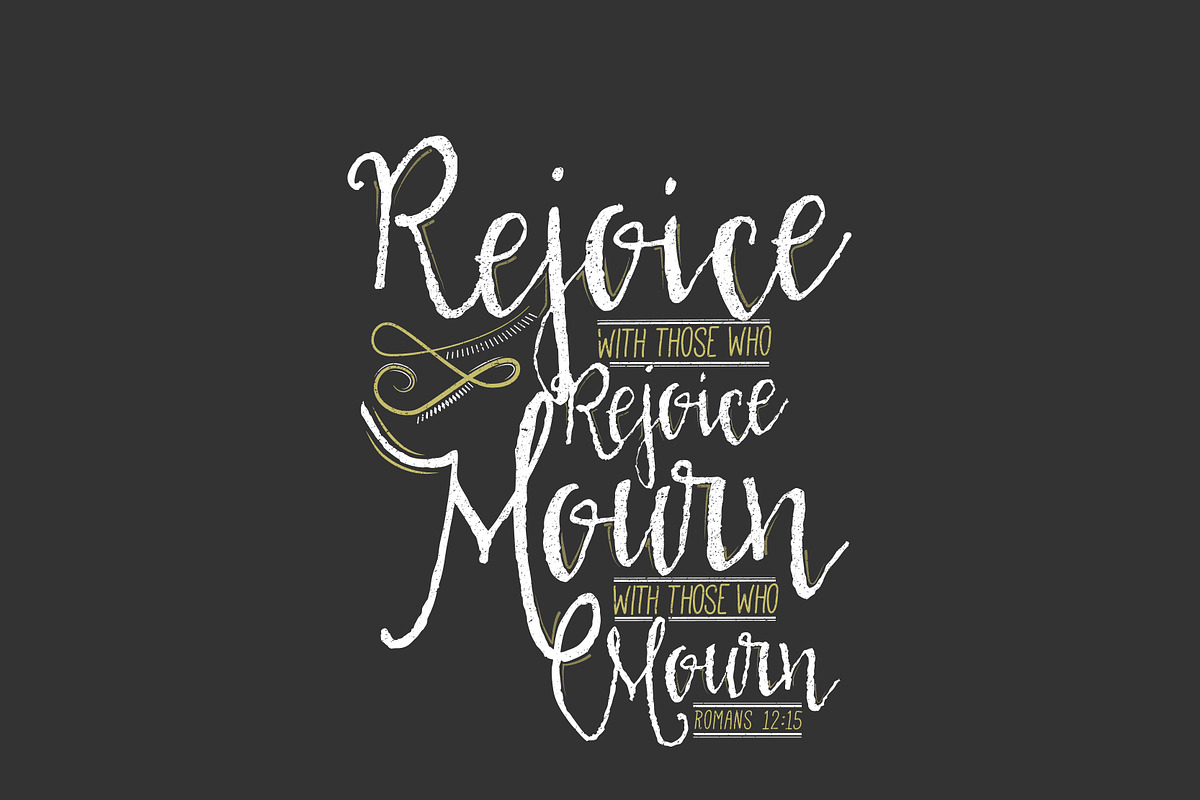 Typographic Illustration, a Graphic by baker2512