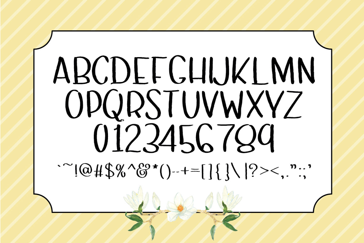Sansy: A Sans Serif Font preview 2