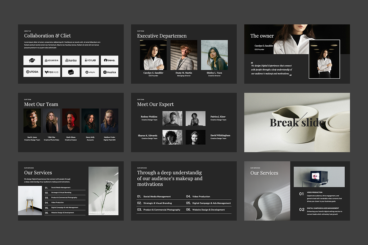 Agensio Google Slides Template, a Presentation Template by Faiz zakharia (Photo 7 of 9)