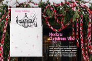 Christmas Vibe: Vector Line Art, a Seasonal Illustration by divanovskaya_nv (Thumbnail 8 of 15)
