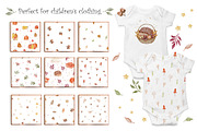 Autumn waterolor collection, a Graphic by Kattypainting (Thumbnail 2 of 6)