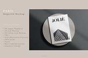 PARIS Magazine Template, a Magazine Template by Dorondo.Art (Thumbnail 1 of 9)