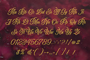 Aurethia - Beauty Calligraphy Font, a Script Font by Subectype Studio (Thumbnail 12 of 15)