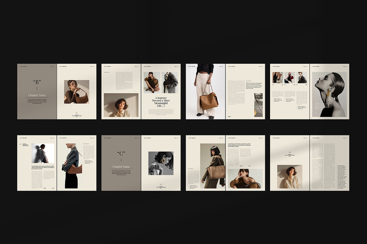 Digital E-Book Design Template, a Magazine Template by TemplateFolio-Shop (Photo 26 of 28)