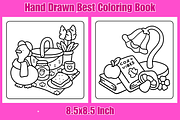 Cozy & Cute Hand Drawn Coloring Book, a Decorative Illustration by Coco Bloom (Thumbnail 3 of 4)