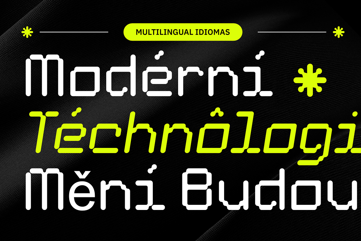 Calexis - Modular Rounded Pixel Font, a Sans Serif Font by Typia Nesia (Photo 7 of 12)