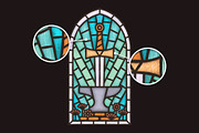 Stained Glass Creator, a Layer Style Add-On by The Artifex Forge (Thumbnail 2 of 18)