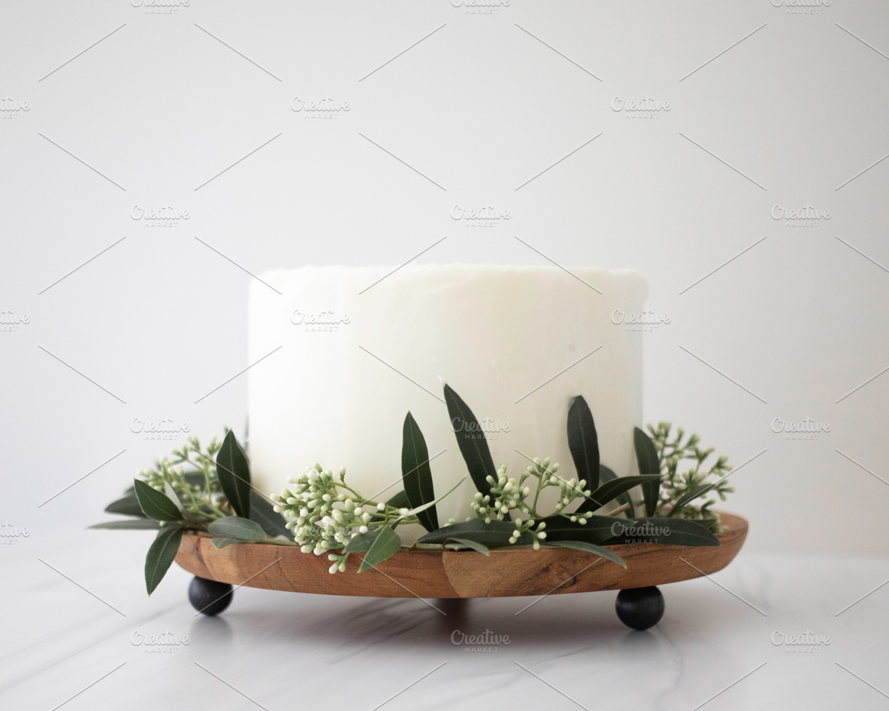 White Cake Styled Stock Photo 5, a Food & Drink Photo by Rebecca Lane Graphics
