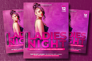 Ladies Night Flyer Template PSD, a Social Media Template by AfterDark Studio (Thumbnail 1 of 3)