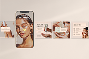 Skincare Instagram Templates, a Social Media Template by My Template Studio (Thumbnail 11 of 26)