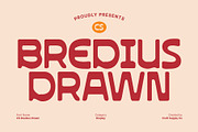 CS Bredius Drawn, a Sans Serif Font by Craft Supply Co. (Thumbnail 1 of 8)