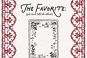 Cottagecore Borders, Frame Set, an Object Illustration by The October Creative (Thumbnail 5 of 6)