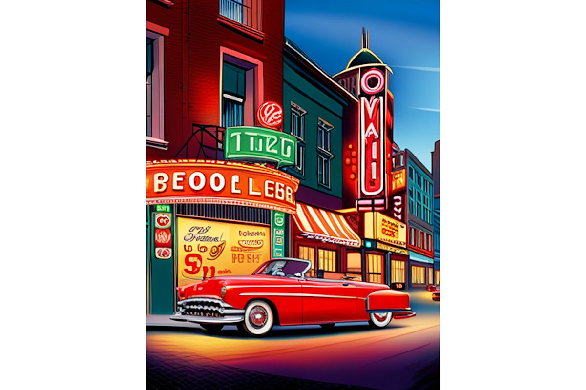 Custom art, Vintage poster bundle, a Poster Template by Boho Pixel Dust (Photo 3 of 13)