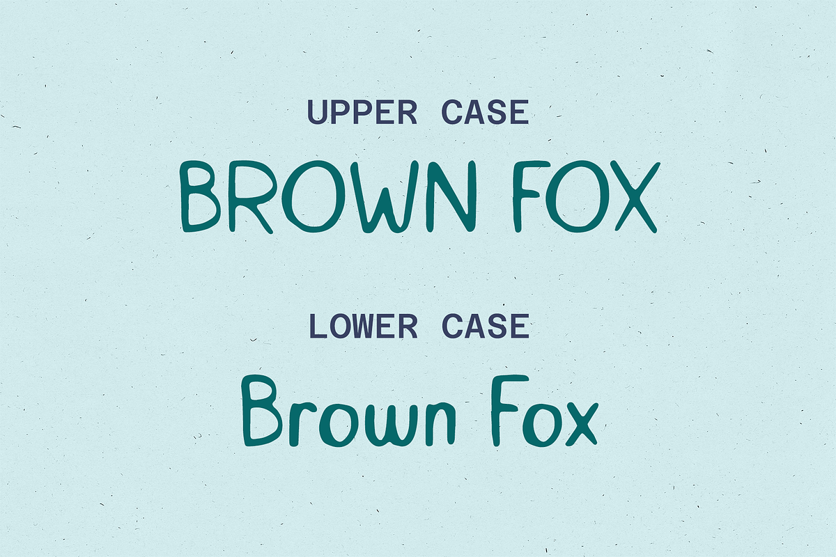 Little turtle hand painted font, a Sans Serif Font by zansari foundry (Photo 3 of 3)