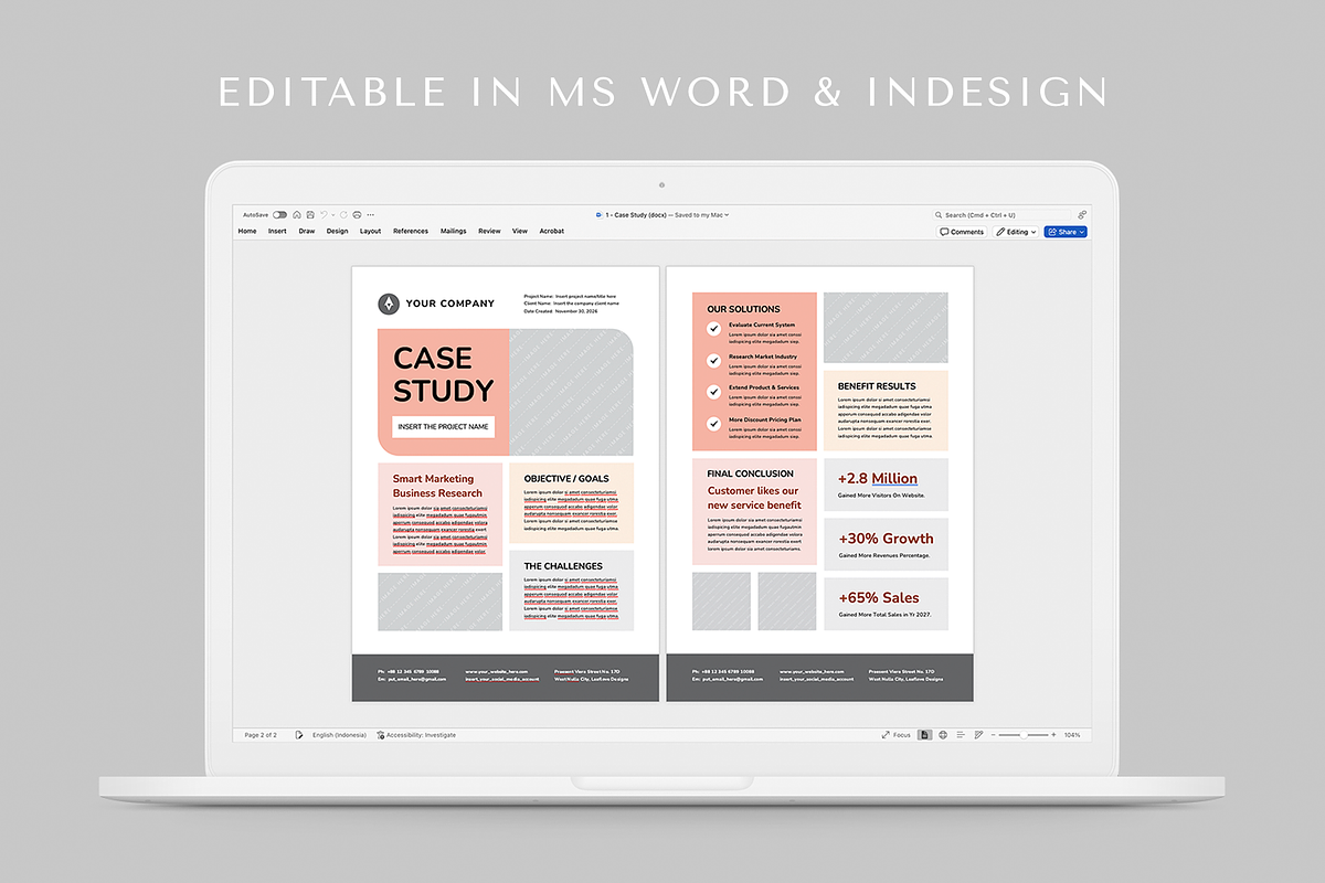 Case Study, a Flyer Template by Leaflove (Photo 5 of 5)