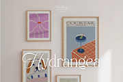 Hydrangea ~ Frame & Poster Mockups, a Household Mockup by The Bambi Collective (Thumbnail 4 of 13)