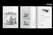 Professional Portfolio Template, a Brochure Template by NorthPeak (Thumbnail 1 of 13)