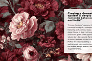 30+ Crimson Nocturne Bundle, a Decorative Illustration by Virgo Studio (Thumbnail 2 of 6)