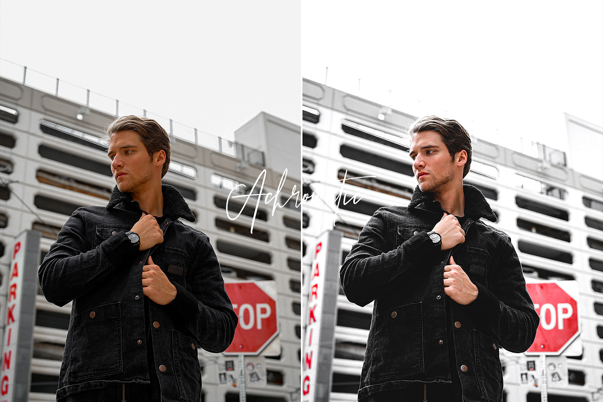 Achromatic Lightroom Presets Pack, an Action Add-On by PixelHive Pro (Photo 3 of 15)