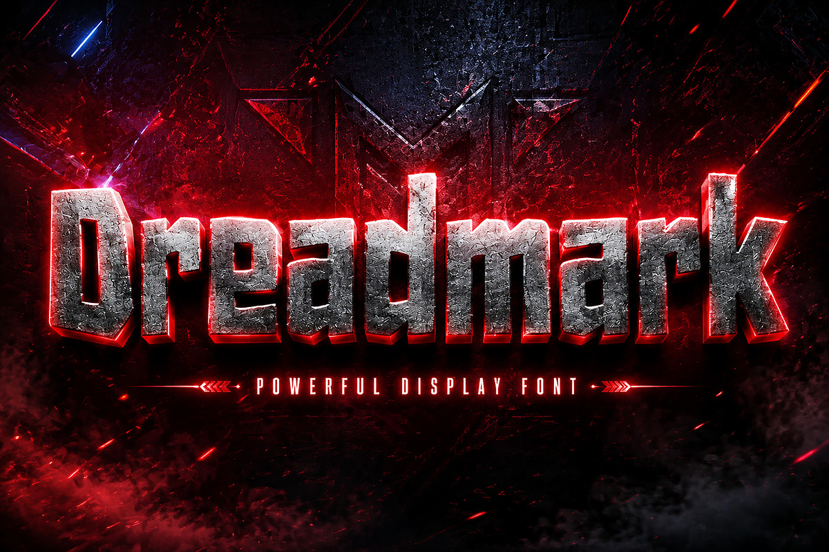 Dreadmark – Bold Horror Display, a Script Font by Wow Magic (Photo 4 of 5)