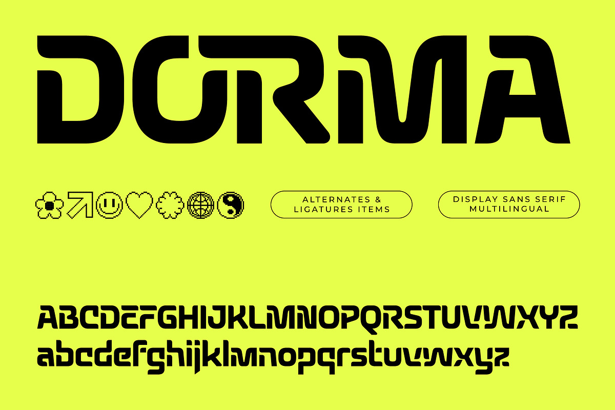 Dorma Display Sans Serif Fonts, a Sans Serif Font by Jaruka (Photo 1 of 11)