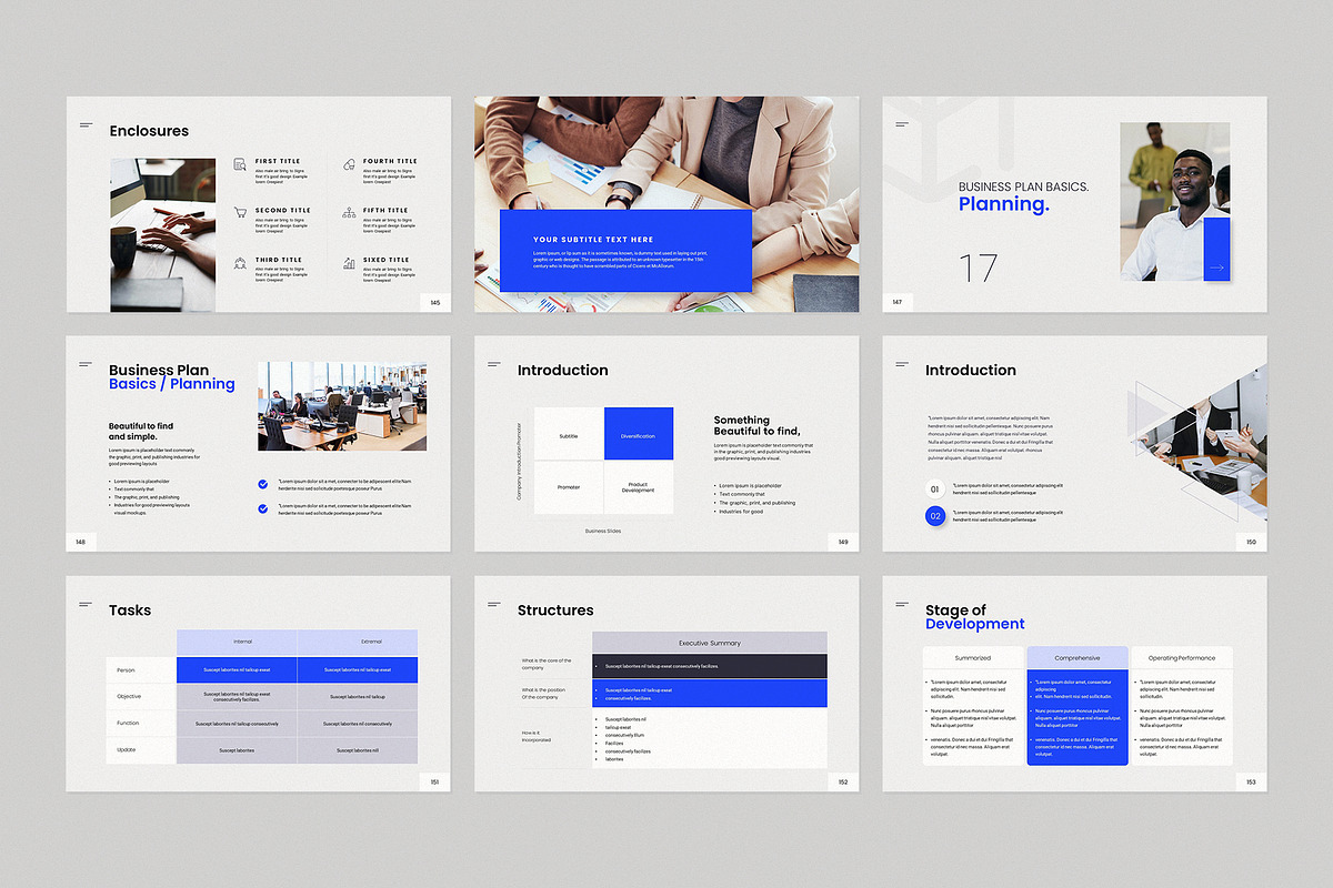 Business Plan PowerPoint Template, a Presentation Template by GoldenPixelStudio (Photo 24 of 30)