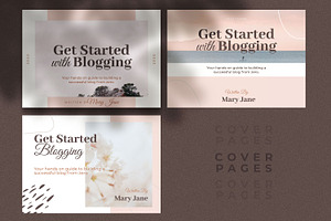 Creative Blogger Ebook Templates