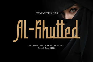 Al-Khutted - Arabic Font Display