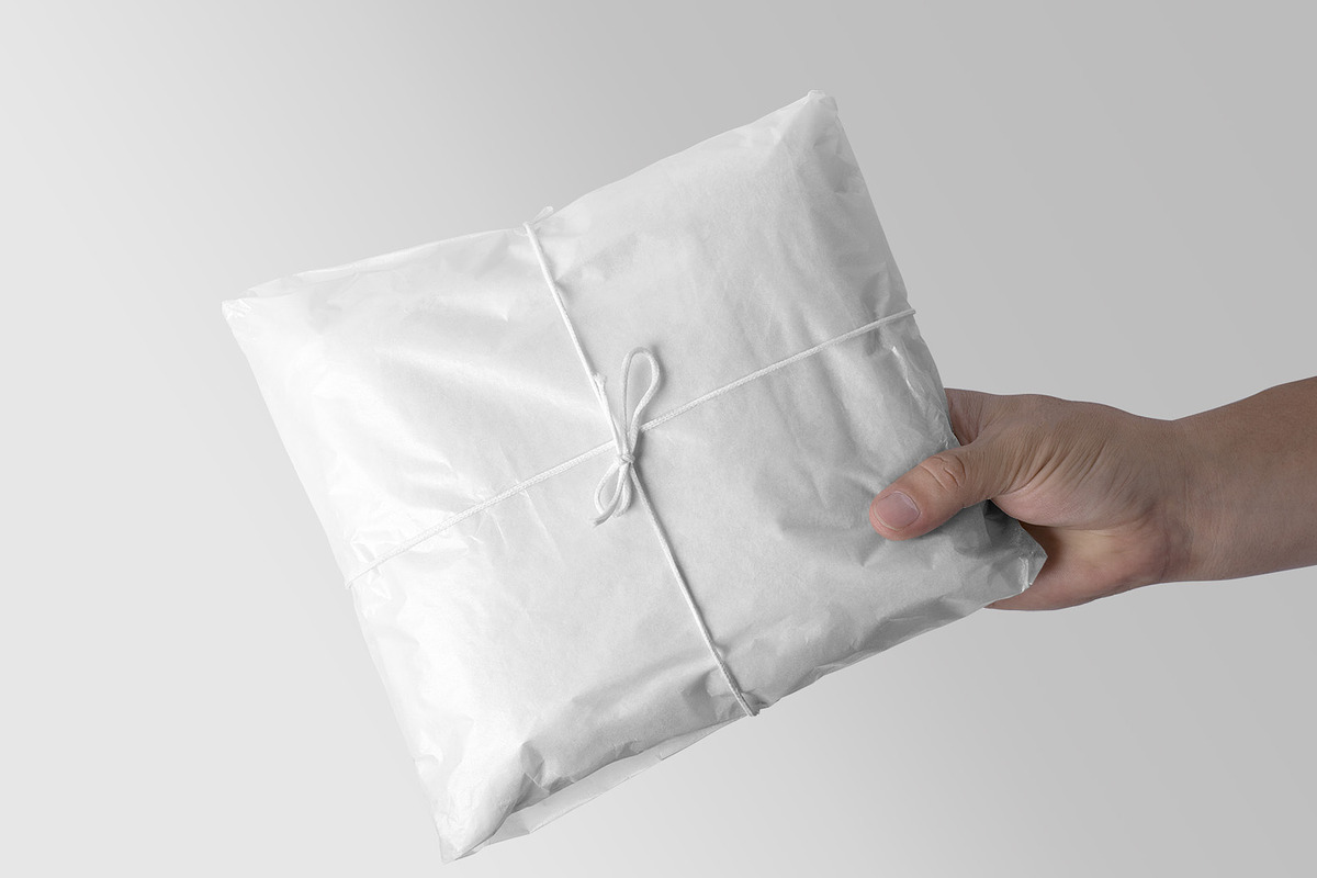 Gift Wrapping Tissue Paper Mockup, a Packaging Mockup by Mocklux (Photo 2 of 2)