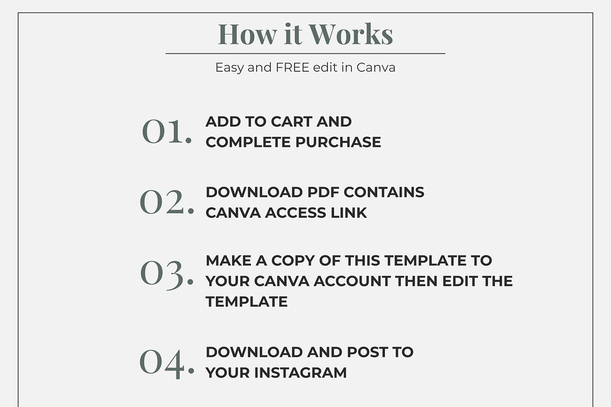 Soft Botanical Instagram Template, a Social Media Template by Everyday Perfection (Photo 8 of 8)