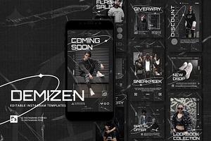 Demizen - Instagrm Templates