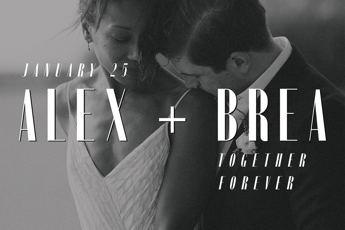 Portia | Film Noir Inspired Font preview 5