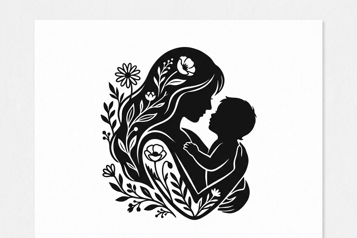 loving mother and children, a Person Illustration by Amazin_art (Photo 40 of 46)