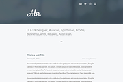 Friday Tumblr Theme, a Websites & App Template by alexvanderzon (Thumbnail 2 of 5)