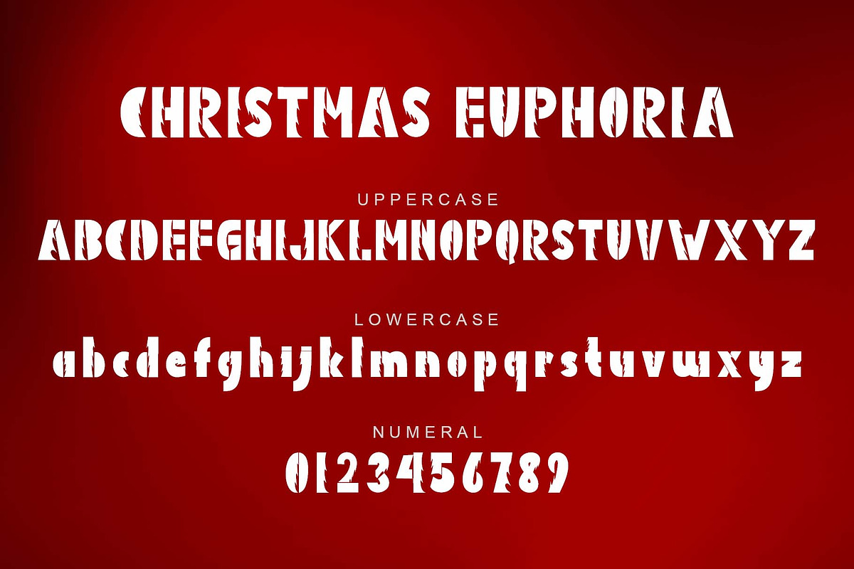 Christmas Euphoria, a Blackletter Font by Yoga Letter (Photo 5 of 6)