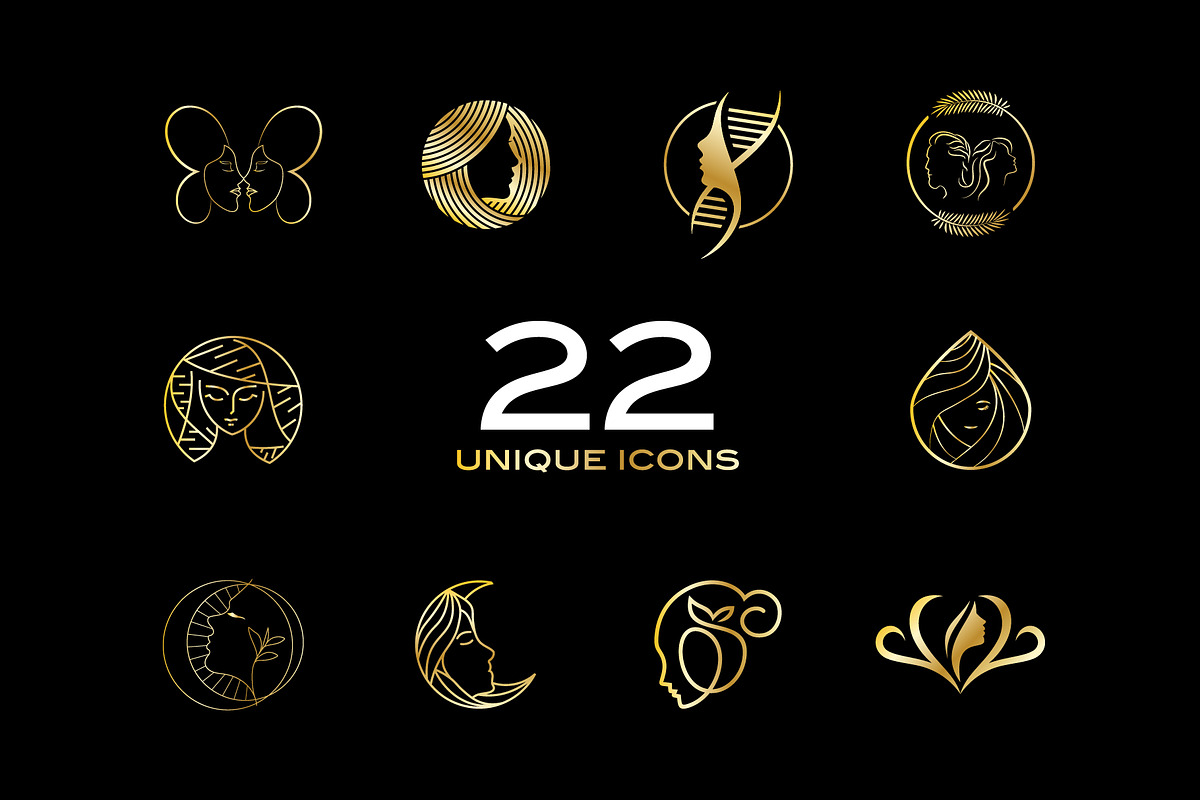 Luxury Logo Kit - Beauty, a Branding & Logo Template by Luxury Logos (Photo 3 of 12)