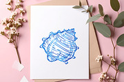 Hand Drawn Beach Ocean Elements, an Illustration by SinaCreation (Thumbnail 5 of 11)