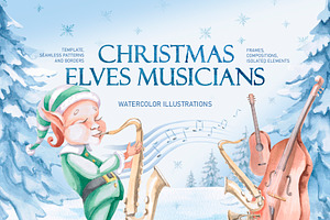 Christmas Elves-Musicians