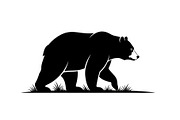 Nature Wildlife Bear Silhouette Bund, an Illustration by Designs_River (Thumbnail 38 of 51)