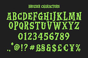 Brozier - a Wavy Display Font, a Slab Serif Font by Blankids Studio (Thumbnail 8 of 9)