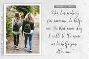 Kimberia Script, a Script Font by Lettersams (Thumbnail 7 of 11)