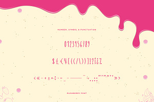 Rushberry Handwritten Cute Font