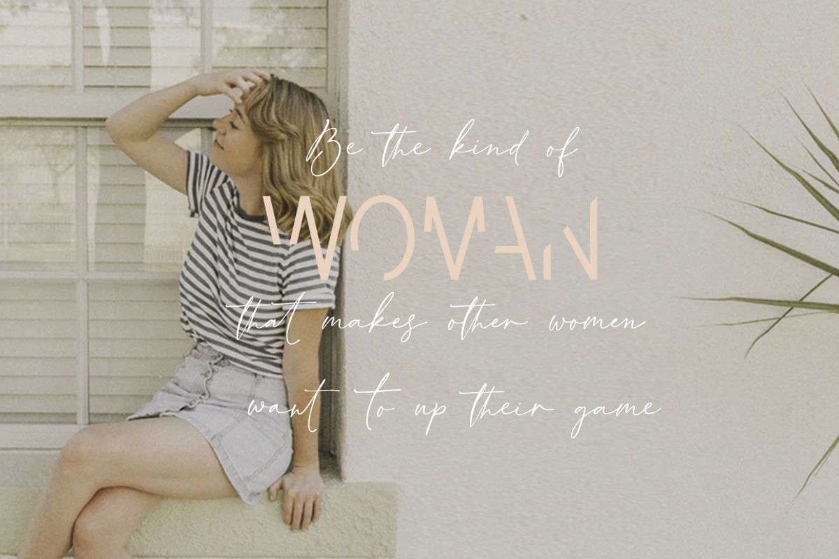 Invisible Beauty. Chic Duo Font. preview 5