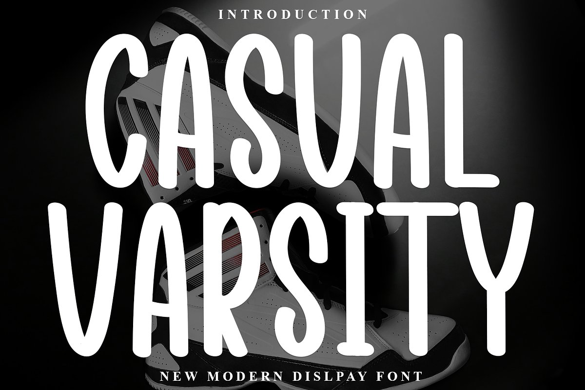 Casual Varsity, a Script Font by FreshTypeINK (Photo 1 of 8)