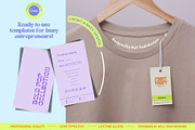 Funky Hang Tags Templates, a Card Template by Hell Yeah Designs (Thumbnail 4 of 9)